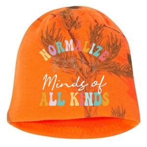 Normalize Minds Of All Kinds Autism Awereness Kati - Camo Knit Beanie