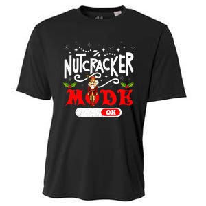 Nutcracker Mode On Dance Ballet Love Christmas Pajamas Gifts Cooling Performance Crew T-Shirt