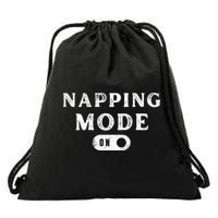 Napping Mode On Drawstring Bag