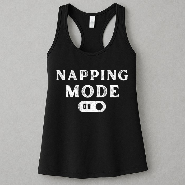 Napping Mode On Womens Tank Top