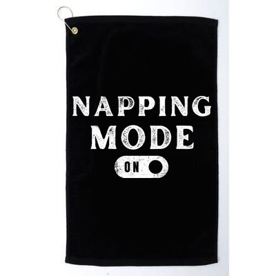 Napping Mode On Golf Towel