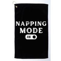 Napping Mode On Golf Towel