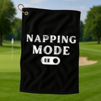 Napping Mode On Golf Towel