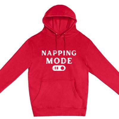 Napping Mode On Premium Pullover Hoodie