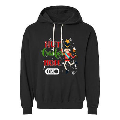 Nutcracker Mode On Nutcracker Christmas Garment-Dyed Fleece Hoodie