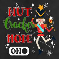 Nutcracker Mode On Nutcracker Christmas 7 Panel Mesh Trucker Snapback Hat
