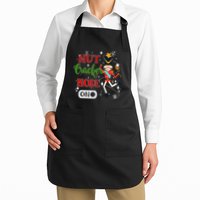 Nutcracker Mode On Nutcracker Christmas Full-Length Apron With Pockets