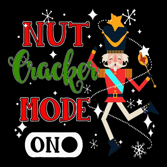 Nutcracker Mode On Nutcracker Christmas 7-Panel Snapback Hat