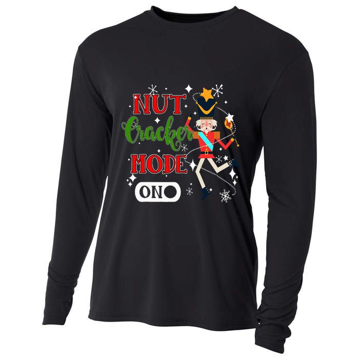 Nutcracker Mode On Nutcracker Christmas Cooling Performance Long Sleeve Crew