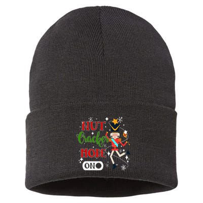 Nutcracker Mode On Nutcracker Christmas Sustainable Knit Beanie