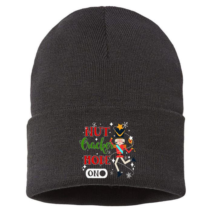 Nutcracker Mode On Nutcracker Christmas Sustainable Knit Beanie