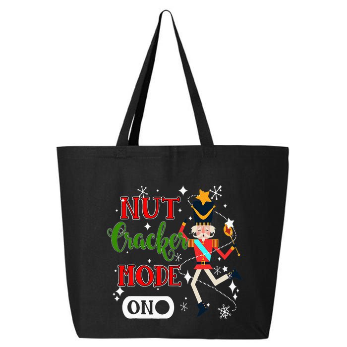 Nutcracker Mode On Nutcracker Christmas 25L Jumbo Tote