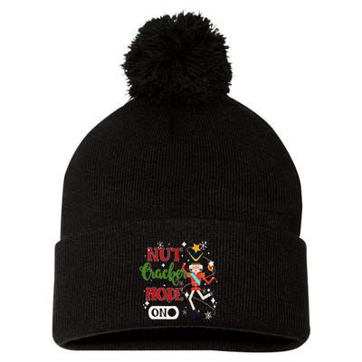 Nutcracker Mode On Nutcracker Christmas Pom Pom 12in Knit Beanie