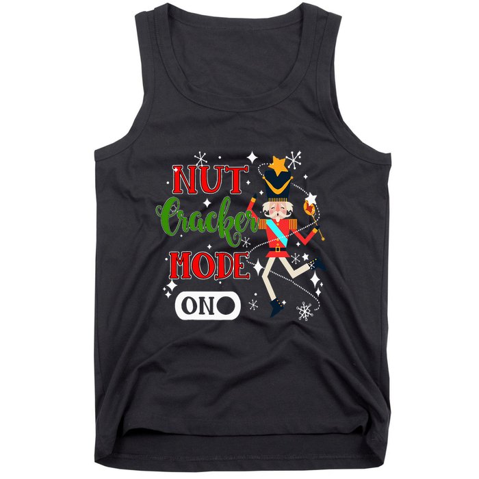 Nutcracker Mode On Nutcracker Christmas Tank Top