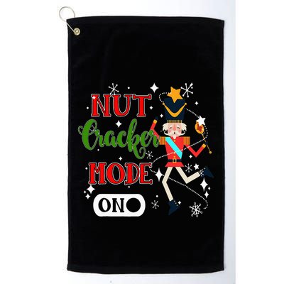 Nutcracker Mode On Nutcracker Christmas Golf Towel