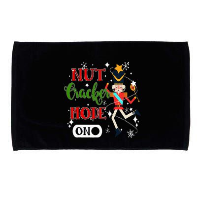 Nutcracker Mode On Nutcracker Christmas Microfiber Hand Towel