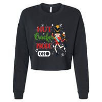 Nutcracker Mode On Nutcracker Christmas Cropped Pullover Crew
