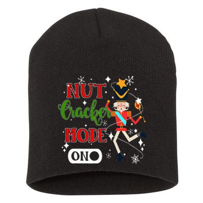 Nutcracker Mode On Nutcracker Christmas Short Acrylic Beanie