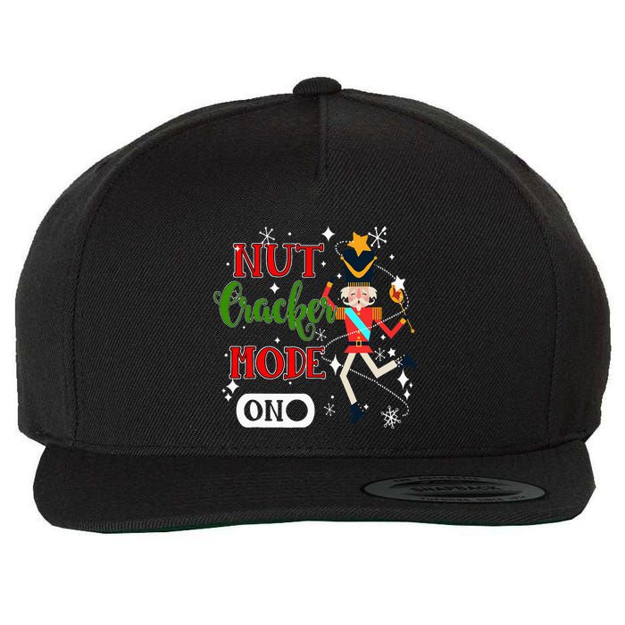 Nutcracker Mode On Nutcracker Christmas Wool Snapback Cap