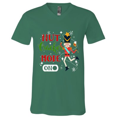 Nutcracker Mode On Nutcracker Christmas V-Neck T-Shirt
