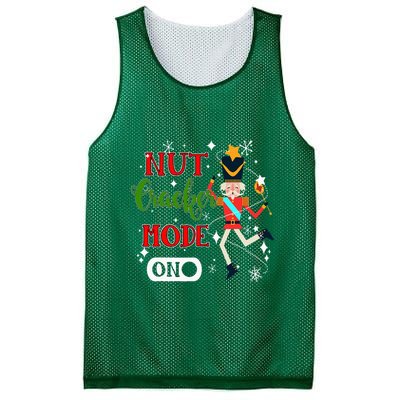 Nutcracker Mode On Nutcracker Christmas Mesh Reversible Basketball Jersey Tank