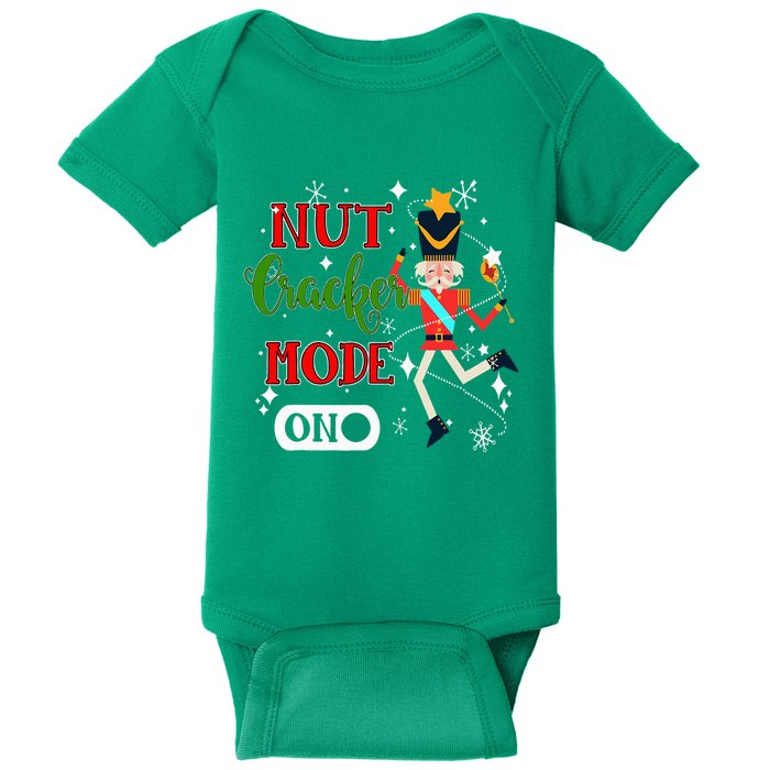 Nutcracker Mode On Nutcracker Christmas Baby Bodysuit