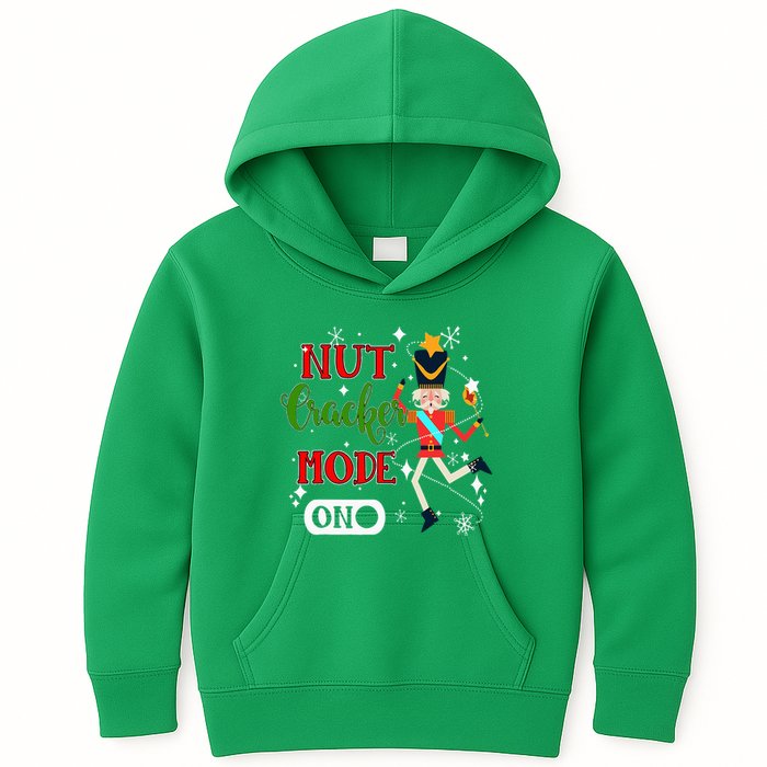 Nutcracker Mode On Nutcracker Christmas Kids Hoodie