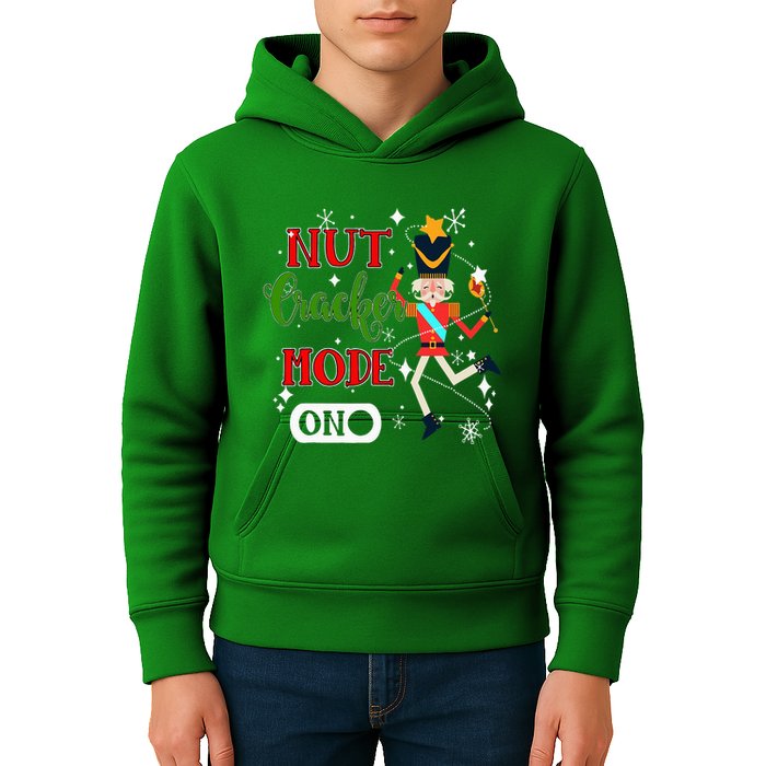 Nutcracker Mode On Nutcracker Christmas Kids Hoodie
