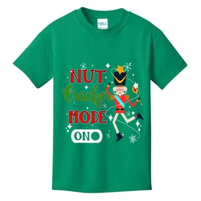 Nutcracker Mode On Nutcracker Christmas Kids T-Shirt