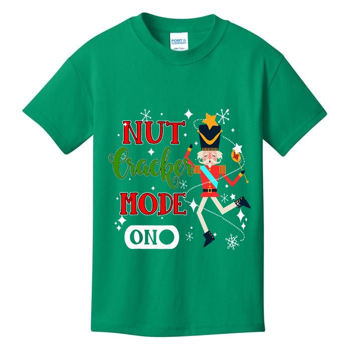 Nutcracker Mode On Nutcracker Christmas Kids T-Shirt