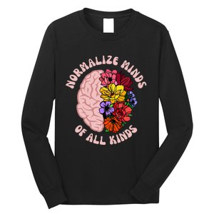 Normalize Minds Of All Kinds Autism Awareness Long Sleeve Shirt