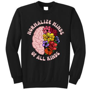 Normalize Minds Of All Kinds Autism Awareness Sweatshirt