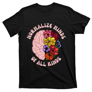 Normalize Minds Of All Kinds Autism Awareness T-Shirt