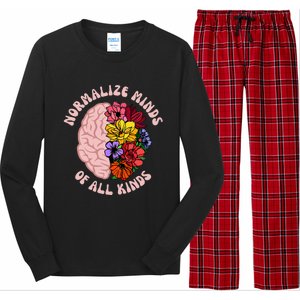 Normalize Minds Of All Kinds Autism Awareness Long Sleeve Pajama Set