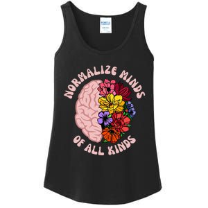 Normalize Minds Of All Kinds Autism Awareness Ladies Essential Tank