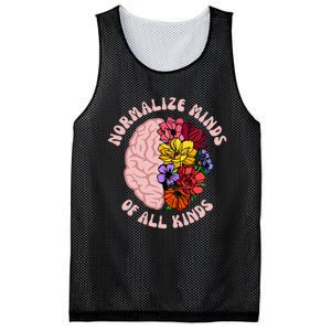 Normalize Minds Of All Kinds Autism Awareness Mesh Reversible Basketball Jersey Tank