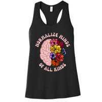 Normalize Minds Of All Kinds Autism Awareness Women's Racerback Tank