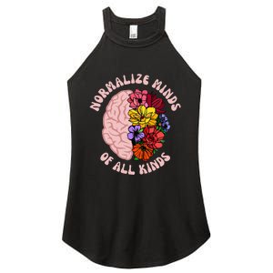 Normalize Minds Of All Kinds Autism Awareness Women's Perfect Tri Rocker Tank