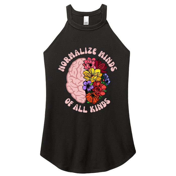 Normalize Minds Of All Kinds Autism Awareness Women's Perfect Tri Rocker Tank