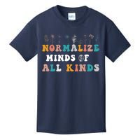 normalize minds of all kinds autism Awareness Kids T-Shirt