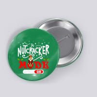 Nutcracker Mode On Dance Ballet Love Christmas Pajamas Button