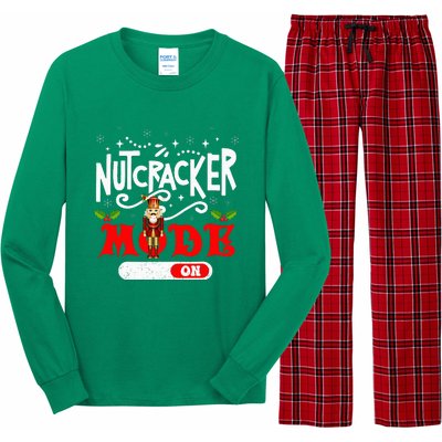 Nutcracker Mode On Dance Ballet Love Christmas Pajamas Long Sleeve Pajama Set