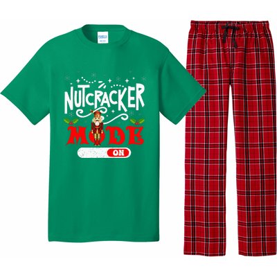 Nutcracker Mode On Dance Ballet Love Christmas Pajamas Pajama Set