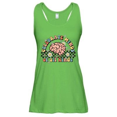 Normalize Minds Of All Kinds Autism Awereness Ladies Essential Flowy Tank