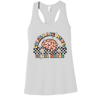 Normalize Minds Of All Kinds Autism Awereness Women's Racerback Tank