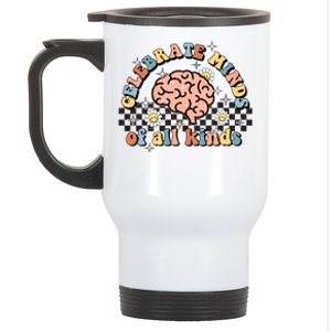 Normalize Minds Of All Kinds Autism Awereness Stainless Steel Travel Mug