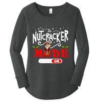 Nutcracker Mode On Dance Ballet Love Christmas Pajamas Gifts Women's Perfect Tri Tunic Long Sleeve Shirt