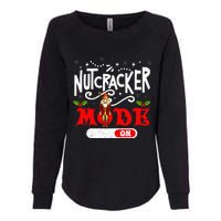 Nutcracker Mode On Dance Ballet Love Christmas Pajamas Gifts Womens California Wash Sweatshirt