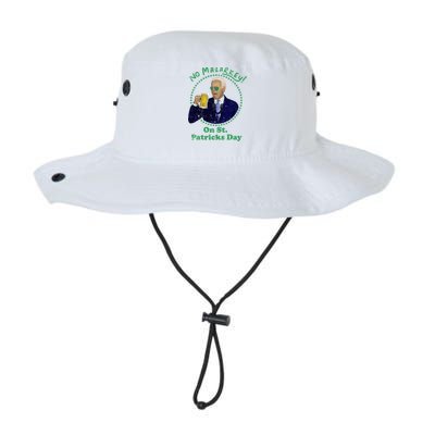 No Malarkey On St Patricks Day Joe Biden Beer Gift Legacy Cool Fit Booney Bucket Hat