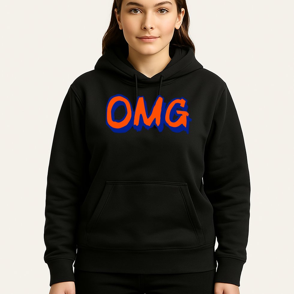 NY Omg New York Baseball Hoodie